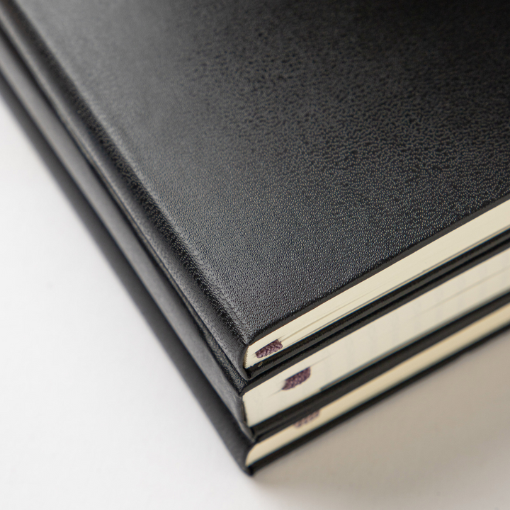 Moleskine Softcover Classic Notebook - Ruled / Large / Black — flat lay