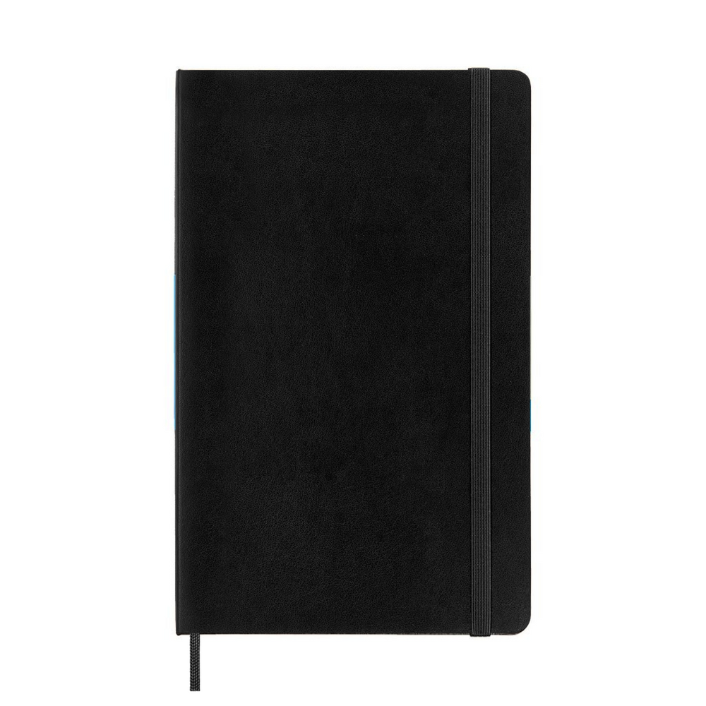 Moleskine Softcover Classic Notebook - Dotted / Large / Black — open spread