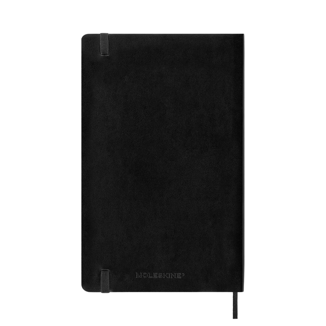 Moleskine Softcover Classic Notebook - Ruled / Large / Black — ruling detail