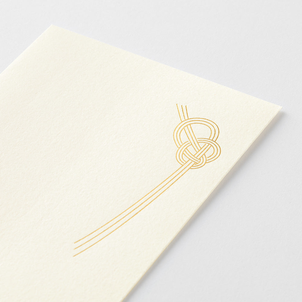 Midori 605 Noshi-Bukuro Dyed Paper Money Envelope — with packaging