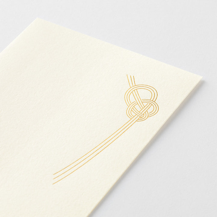 Midori 605 Noshi-Bukuro Dyed Paper Money Envelope — with packaging
