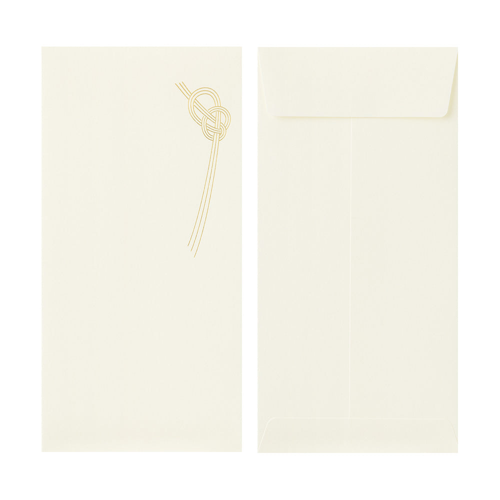 Midori 605 Noshi-Bukuro Dyed Paper Money Envelope — side view
