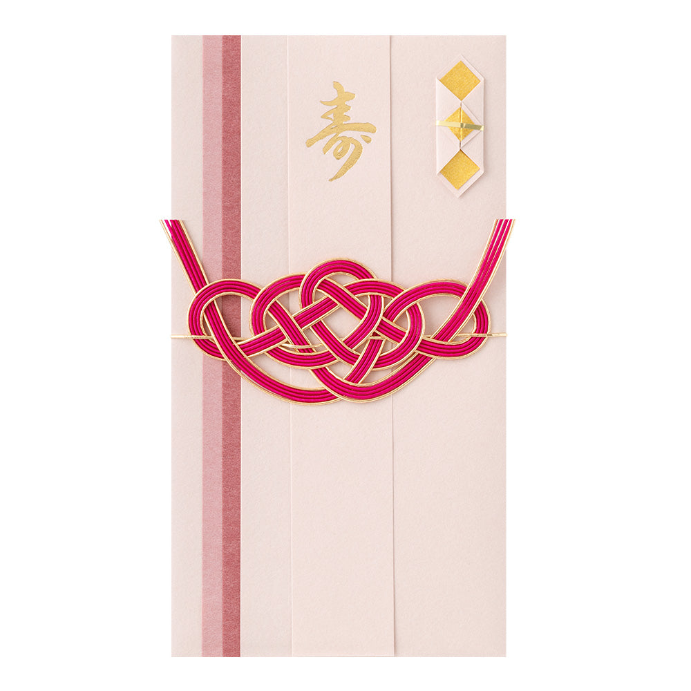 Midori Money Envelope Wedding Dyed Paper — angle view