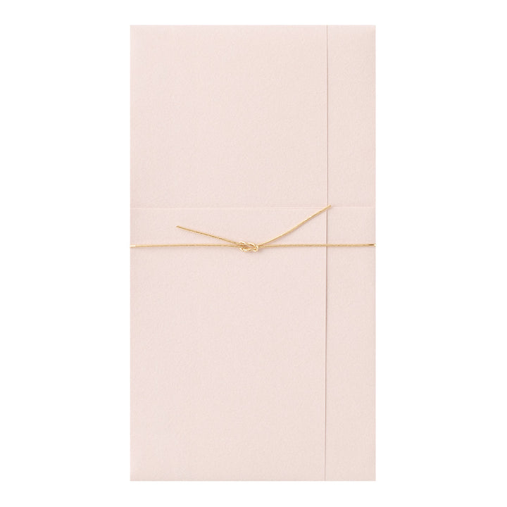 Midori Money Envelope Wedding Dyed Paper — flat lay