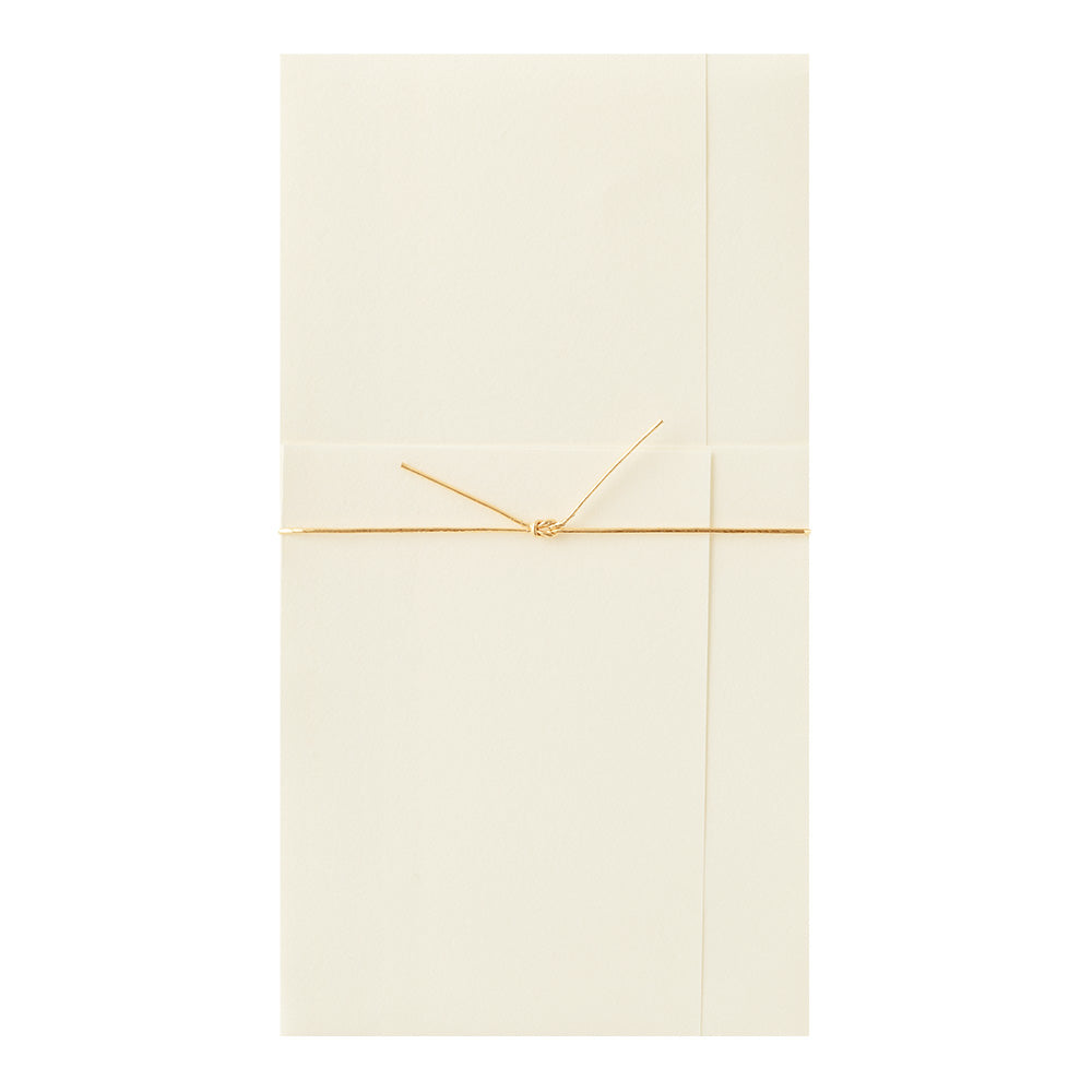Midori Money Envelope Wedding Dyed Paper — flat lay