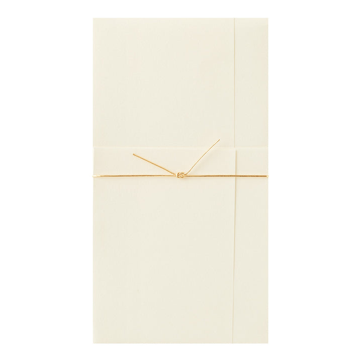 Midori Money Envelope Wedding Dyed Paper — flat lay