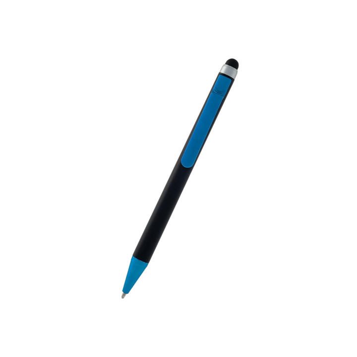 Monteverde S-105 Click Action One-Touch Stylue Ballpoint Pen Turquoise — capped