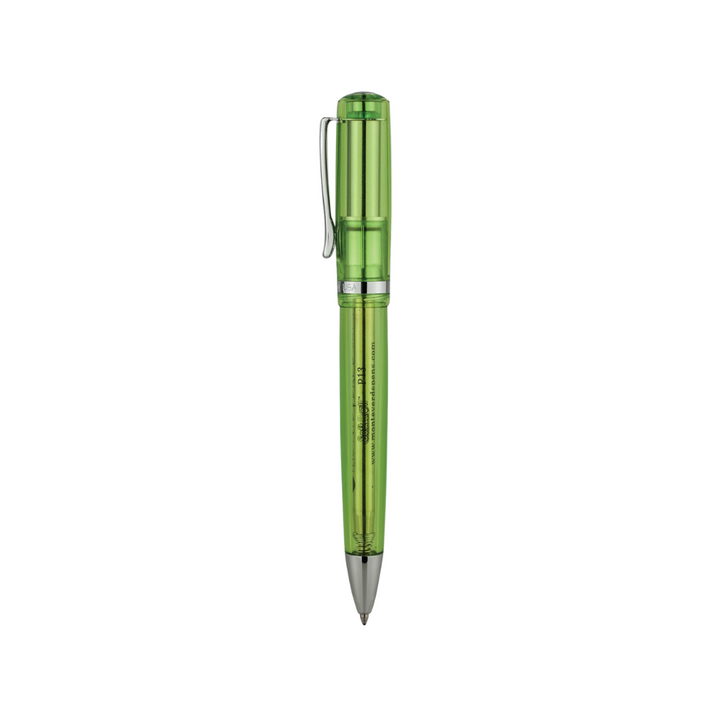 Monteverde Artista Crystal Ballpoint Pen Lime Green — Monteverde ballpoint pen — reliable smooth-writing everyday pen, at Cityluxe Singapore
