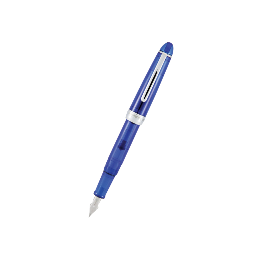 Monteverde Monza 3 Fountain Pen Set Blue Medium, Fine, Flex — Monteverde fountain pen — precision nib writing instrument, at Cityluxe Singapore stationery store