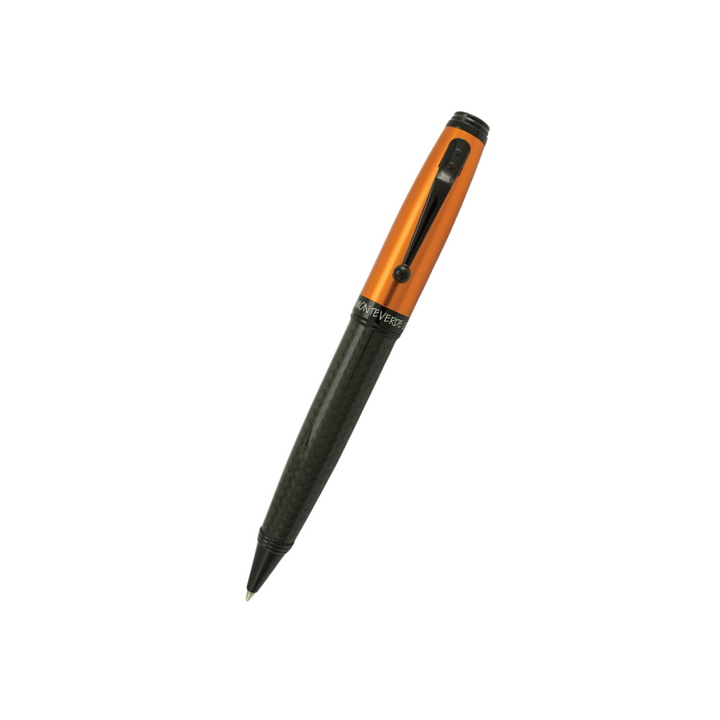 Monteverde Invincia Ballpoint Orange Anodized — Monteverde ballpoint pen — reliable smooth-writing everyday pen, at Cityluxe Singapore