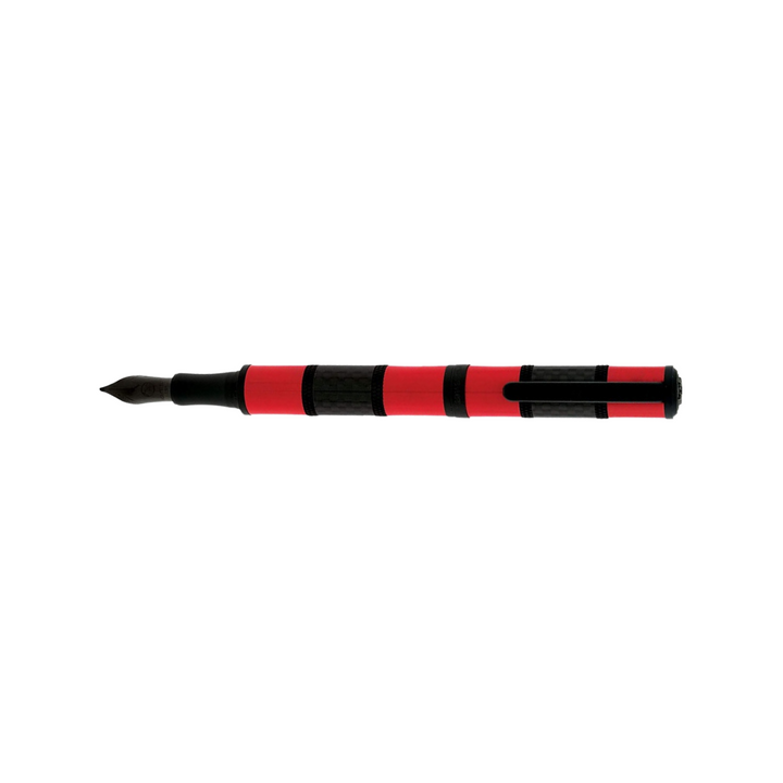 Monteverde Regatta Sport Fountain Pen Red — Monteverde fountain pen — precision nib writing instrument, at Cityluxe Singapore stationery store