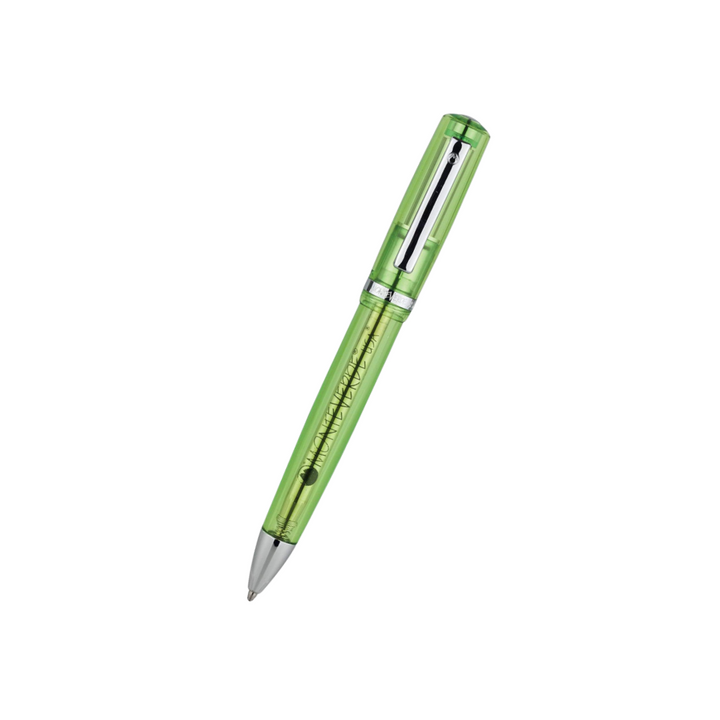 Monteverde Artista Crystal Ballpoint Pen Lime Green — Monteverde ballpoint pen — reliable smooth-writing everyday pen, at Cityluxe Singapore