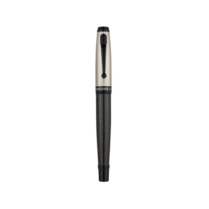 Monteverde Invincia Titanium Fountain Pen — nib close-up