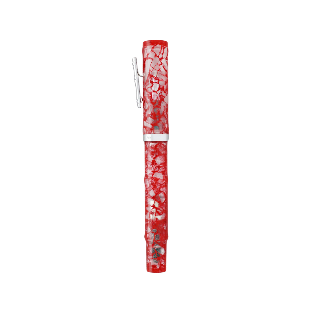 Monteverde Laguna Fountain Pen Red — Monteverde fountain pen — precision nib writing instrument, at Cityluxe Singapore stationery store