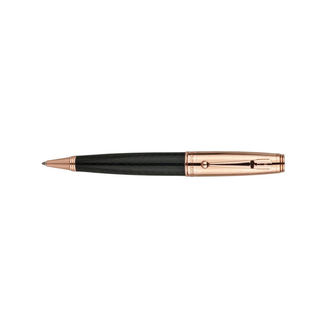 Monteverde Invincia Ballpoint Pen Rose Gold — Monteverde ballpoint pen — reliable smooth-writing everyday pen, at Cityluxe Singapore