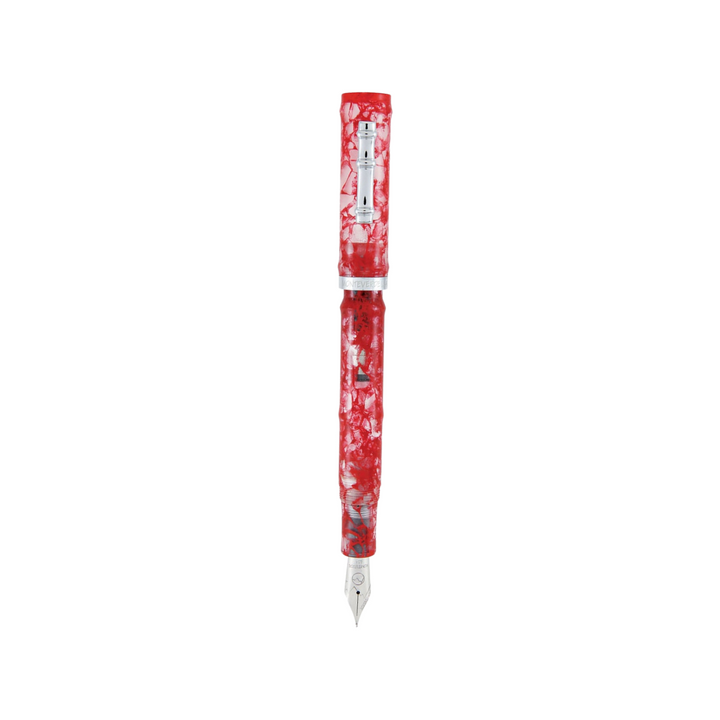 Monteverde Laguna Fountain Pen Red — Monteverde fountain pen — precision nib writing instrument, at Cityluxe Singapore stationery store