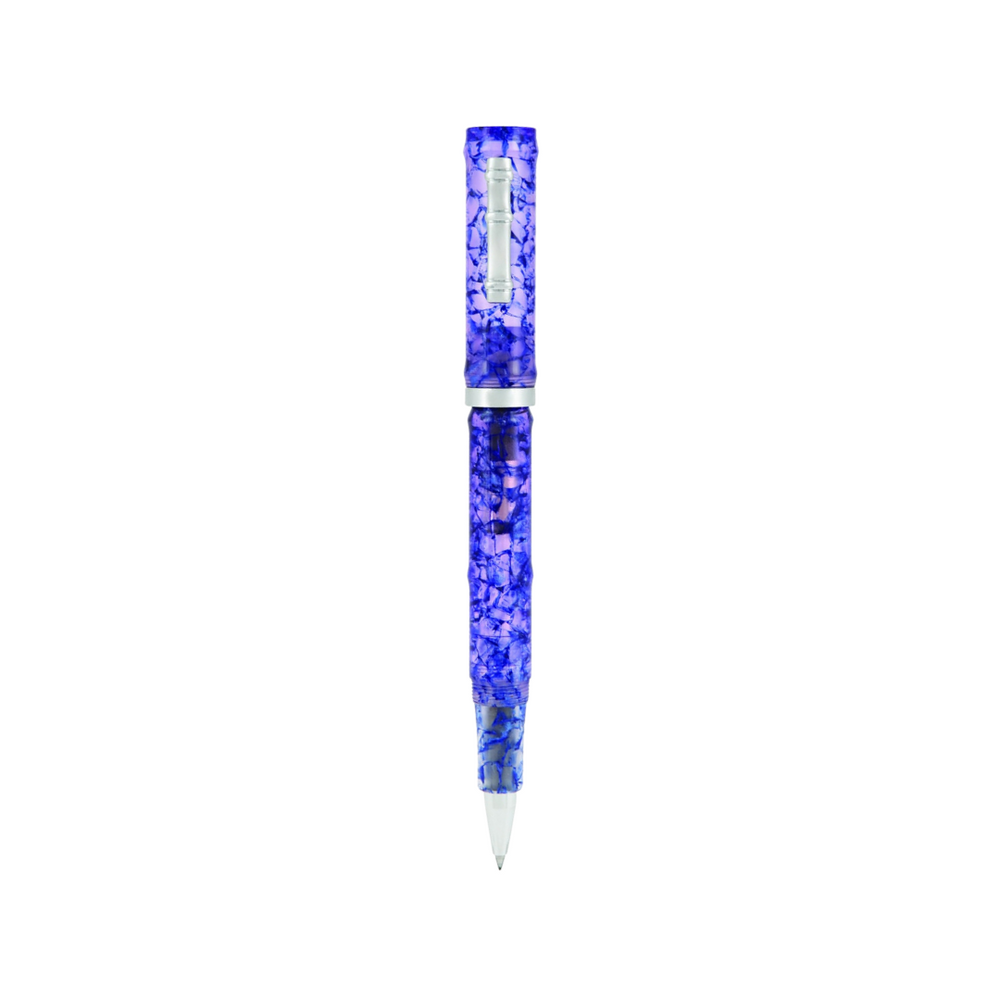 Monteverde Laguna Inkball Pen Blue — bottle at angle