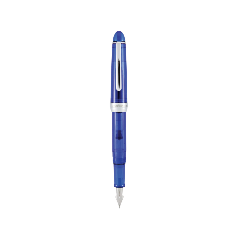 Monteverde Monza 3 Fountain Pen Set Blue Medium, Fine, Flex — Monteverde fountain pen — precision nib writing instrument, at Cityluxe Singapore stationery store