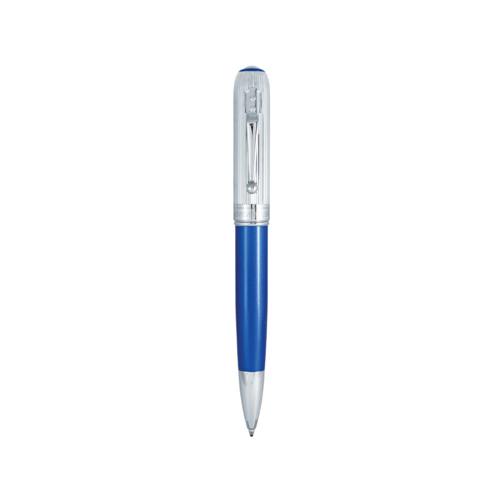 Monteverde Rodeo Drive Ballpoint Pen Blue Stardust — Monteverde ballpoint pen — reliable smooth-writing everyday pen, at Cityluxe Singapore