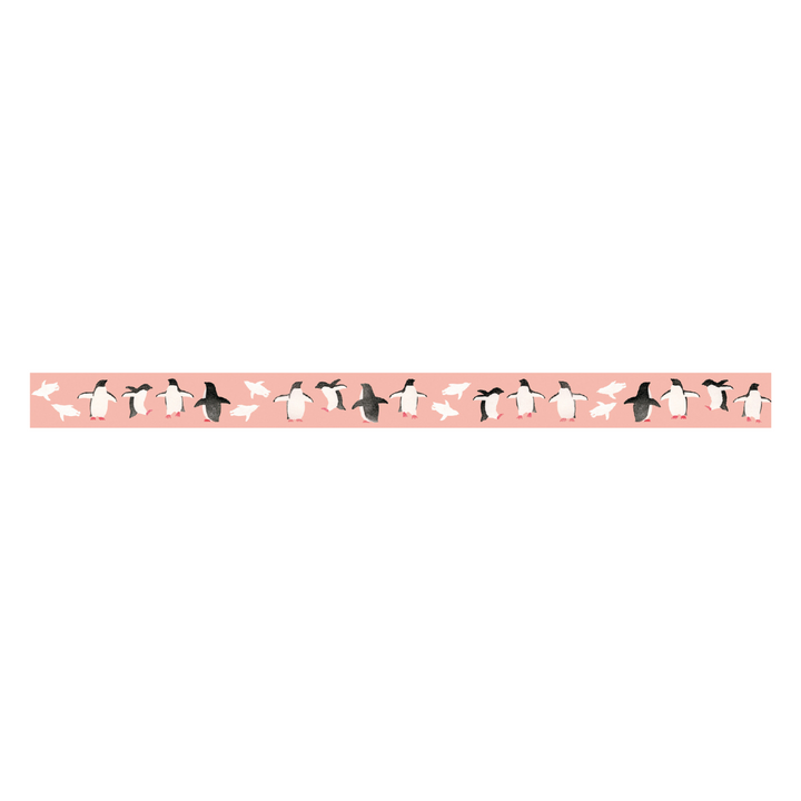 MT x Maruichikyu Washi Tape - Adelie Penguin — with packaging