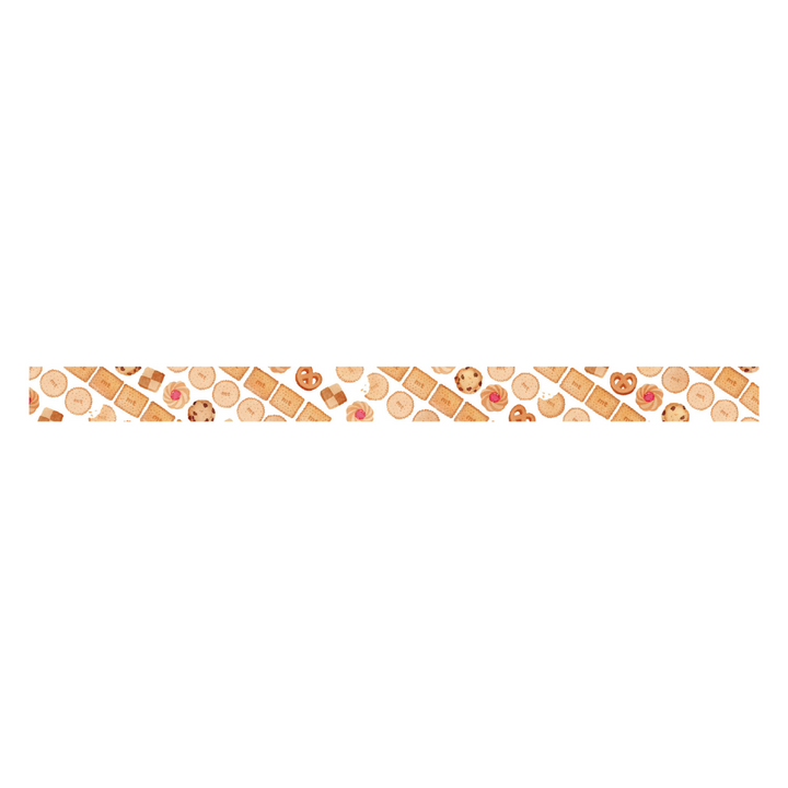 Mt x Maruichikyu Washi Tape - Cookie Stripe — with packaging