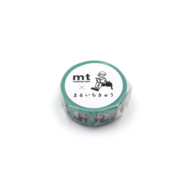 Mt x Maruichikyu Washi Tape - Panda — applied on surface