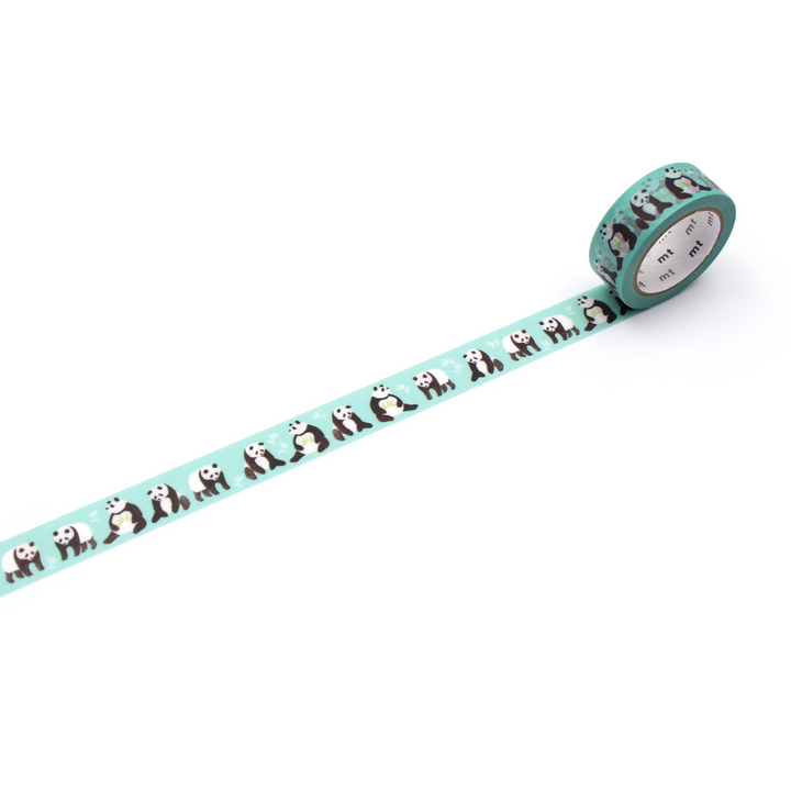 Mt x Maruichikyu Washi Tape - Panda — pattern detail