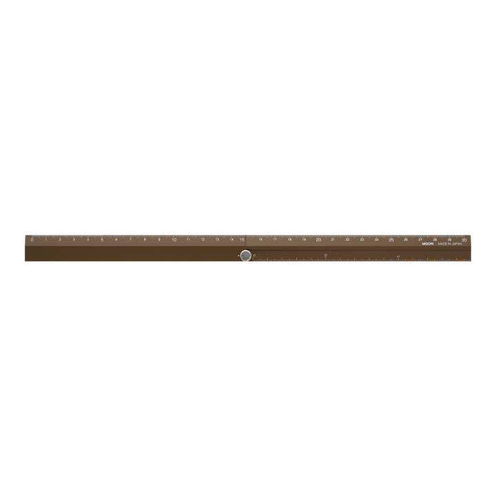 Midori Aluminum Multiple Ruler (30cm) — in use