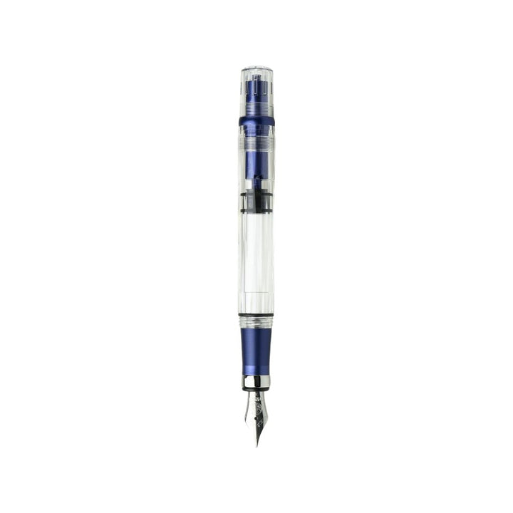 TWSBI Diamond 580 AL R  Fountain Pen in Navy Blue — TWSBI fountain pen — precision nib writing instrument, at Cityluxe Singapore stationery store