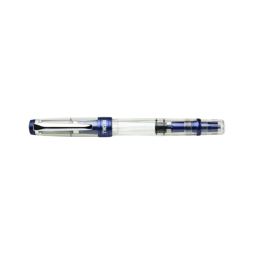TWSBI Diamond 580 AL R  Fountain Pen in Navy Blue — TWSBI fountain pen — precision nib writing instrument, at Cityluxe Singapore stationery store