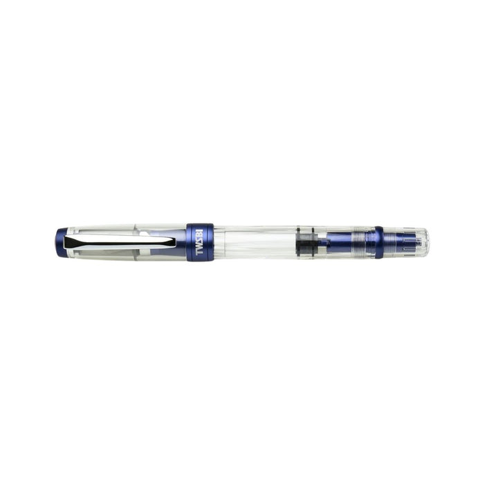 TWSBI Diamond 580 AL R  Fountain Pen in Navy Blue — TWSBI fountain pen — precision nib writing instrument, at Cityluxe Singapore stationery store