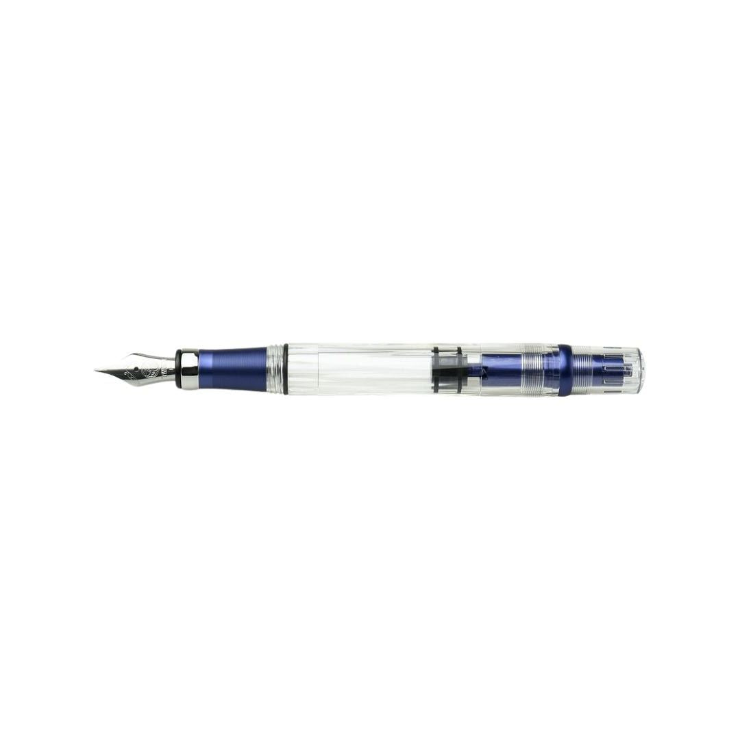 TWSBI Diamond 580 AL R  Fountain Pen in Navy Blue — TWSBI fountain pen — precision nib writing instrument, at Cityluxe Singapore stationery store