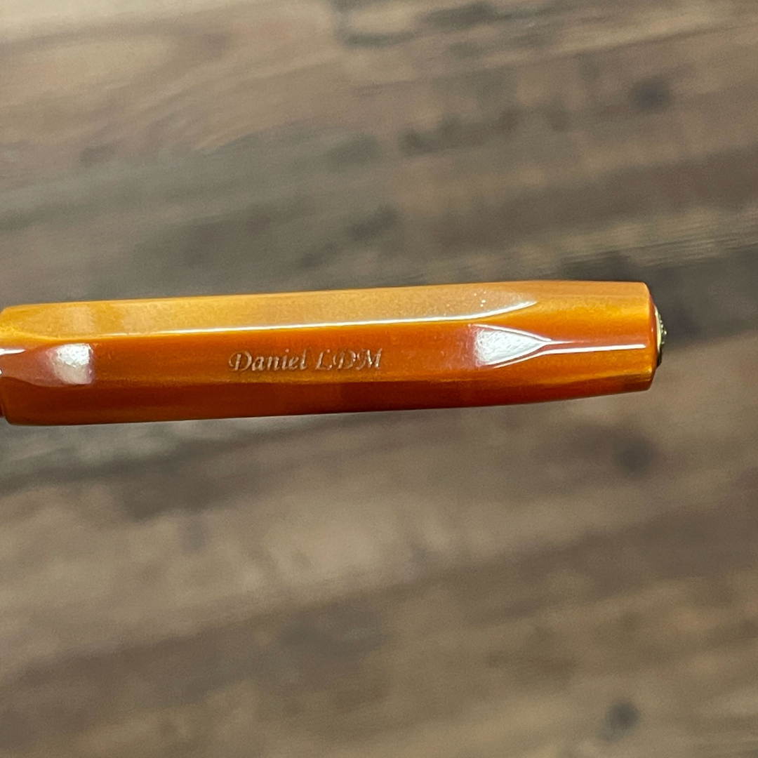 Kaweco Pen Limited Edition 2018 Art Sport Fountain in Orange — Kaweco fountain pen — precision nib writing instrument, at Cityluxe Singapore stationery store