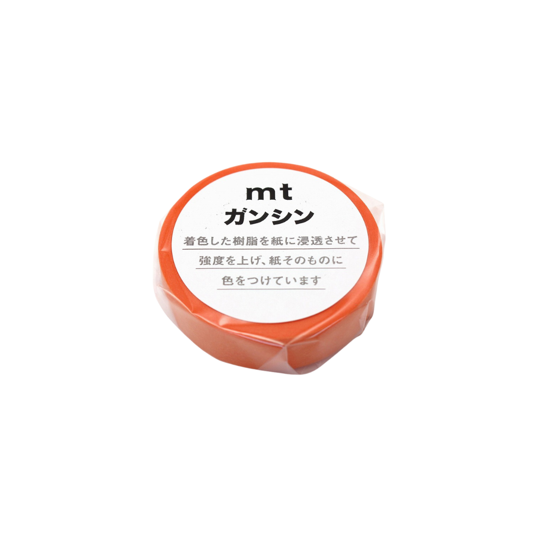MT Ganshin Washi Tape - Orange — pattern detail
