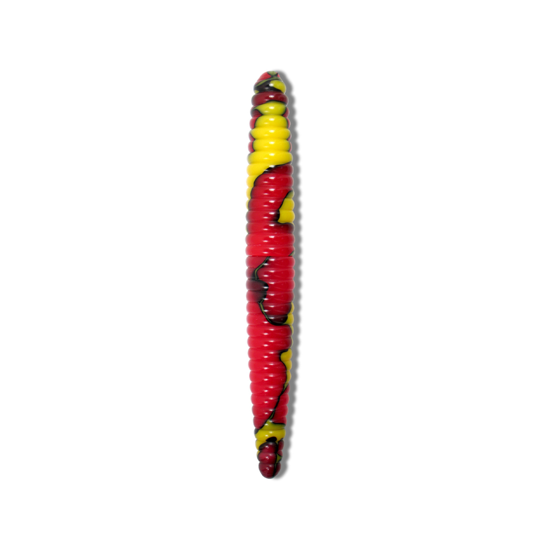 Acme Studio Rollerball Pen - Rings Yellow/Red — tip detail