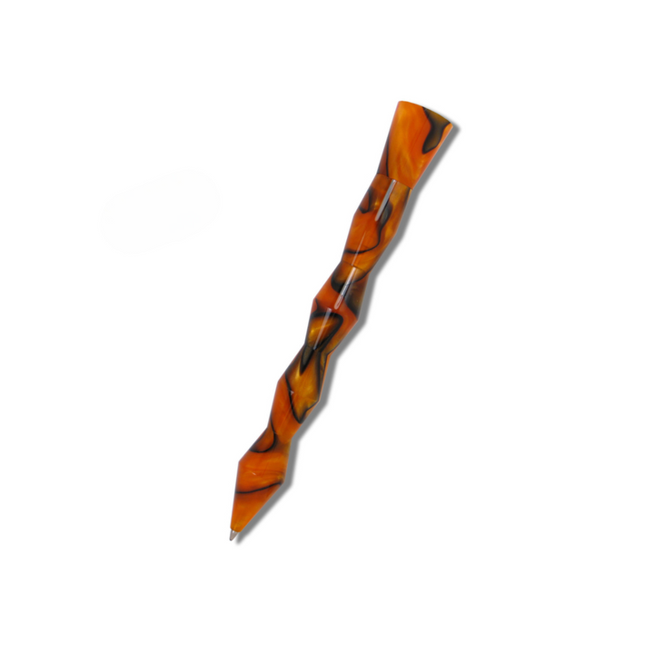Acme Studio Kuzi Retractable Rollerball Pen - Orange — capped