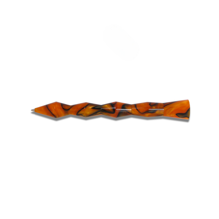 Acme Studio Kuzi Retractable Rollerball Pen - Orange — tip detail