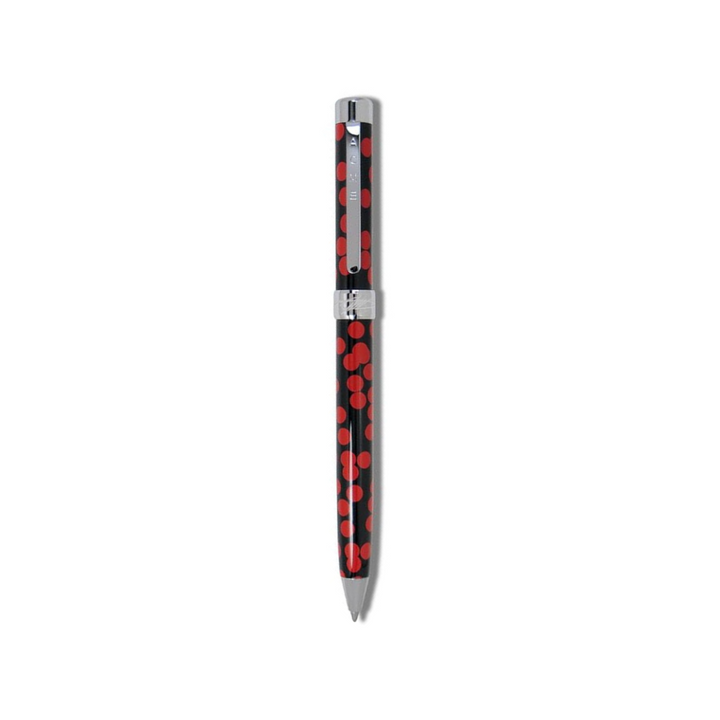 Acme Studio Retractable Ballpoint Pen - Confetti — uncapped with cap posted