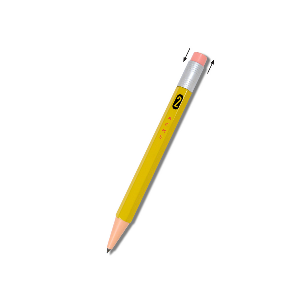 Acme Studio Ballpoint Pen - Number 2 — uncapped with cap posted