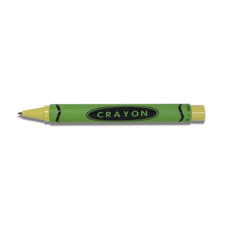 Acme Studio Retractable Rollerball Pen - Crayon Lime Green — tip detail