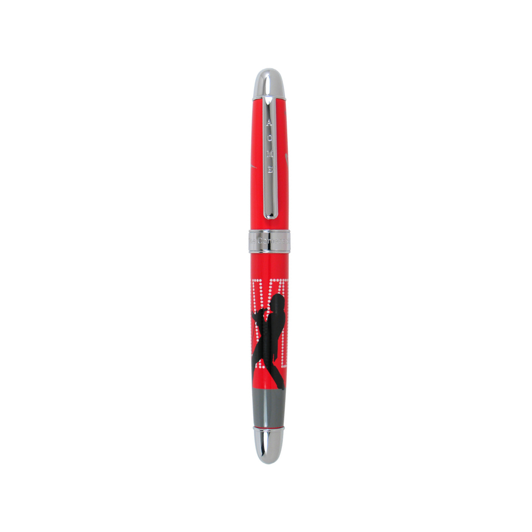 Acme Studio Limited Edition Rollerball Pen - The Comeback — uncapped with cap posted