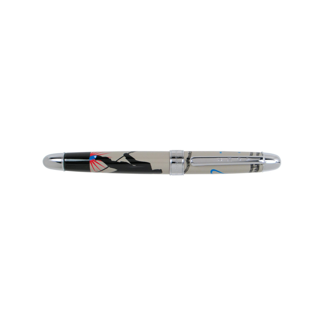 Acme Studio Rollerball Pen - Blue Suede Shoes — tip detail