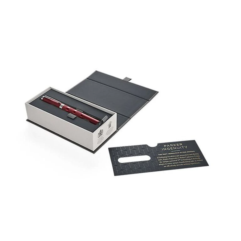 Parker Ingenuity Large Red Deluxe DP CT 5th Technology Pen — close-up