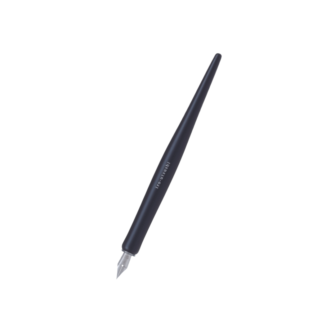 Pilot Iro-Utsushi Dip Fountain Pen - BK Wood — capped