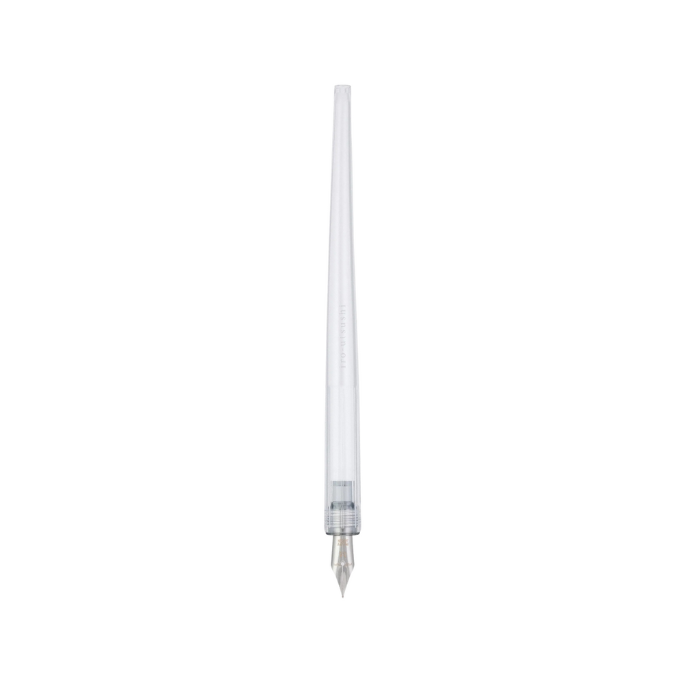 Pilot Iro-Utsushi Dip Fountain Pen - Clear — uncapped with cap posted
