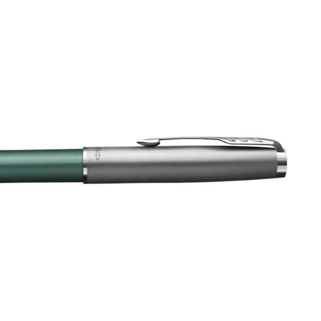 Parker Sonnet Essential SB CT Ballpoint Pen Green — engraving example