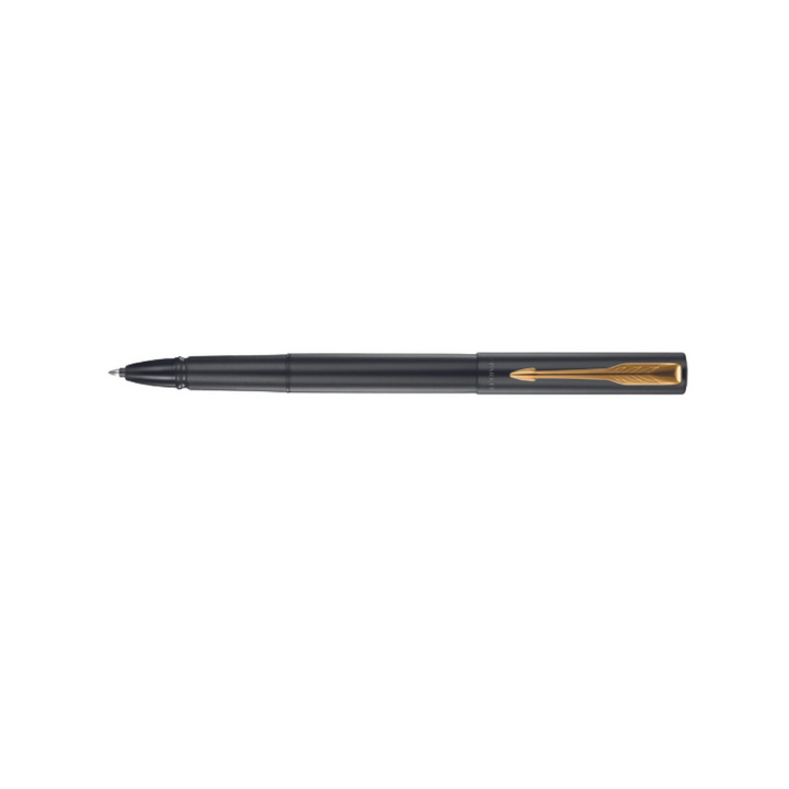 Parker Vector XL Rollerball Pen - Black with Gold Trim — with packaging