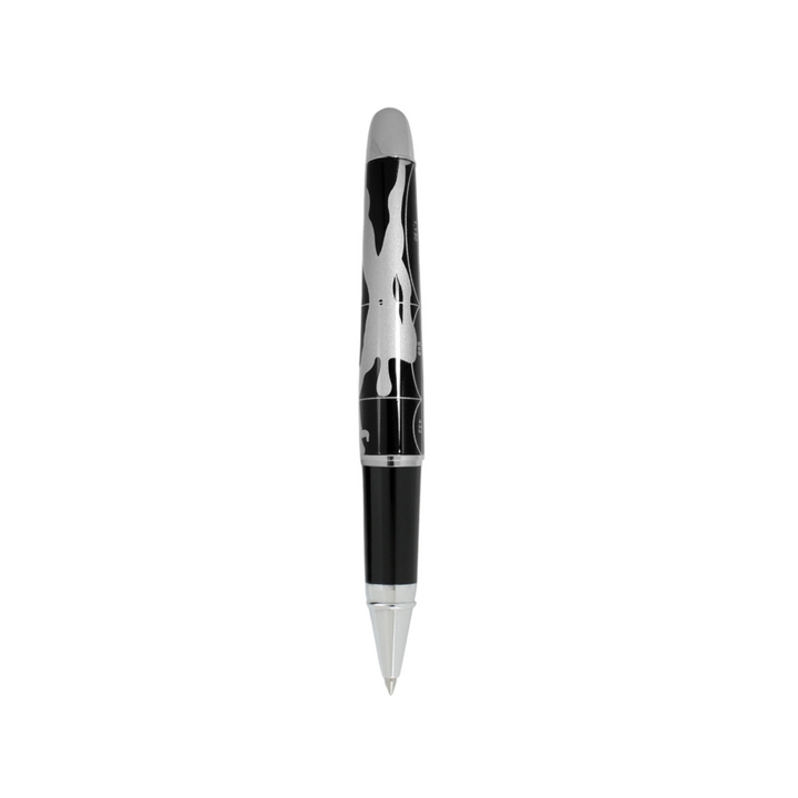 Acme Studio Rollerball Pen - Le Modulor/Figure — uncapped with cap posted