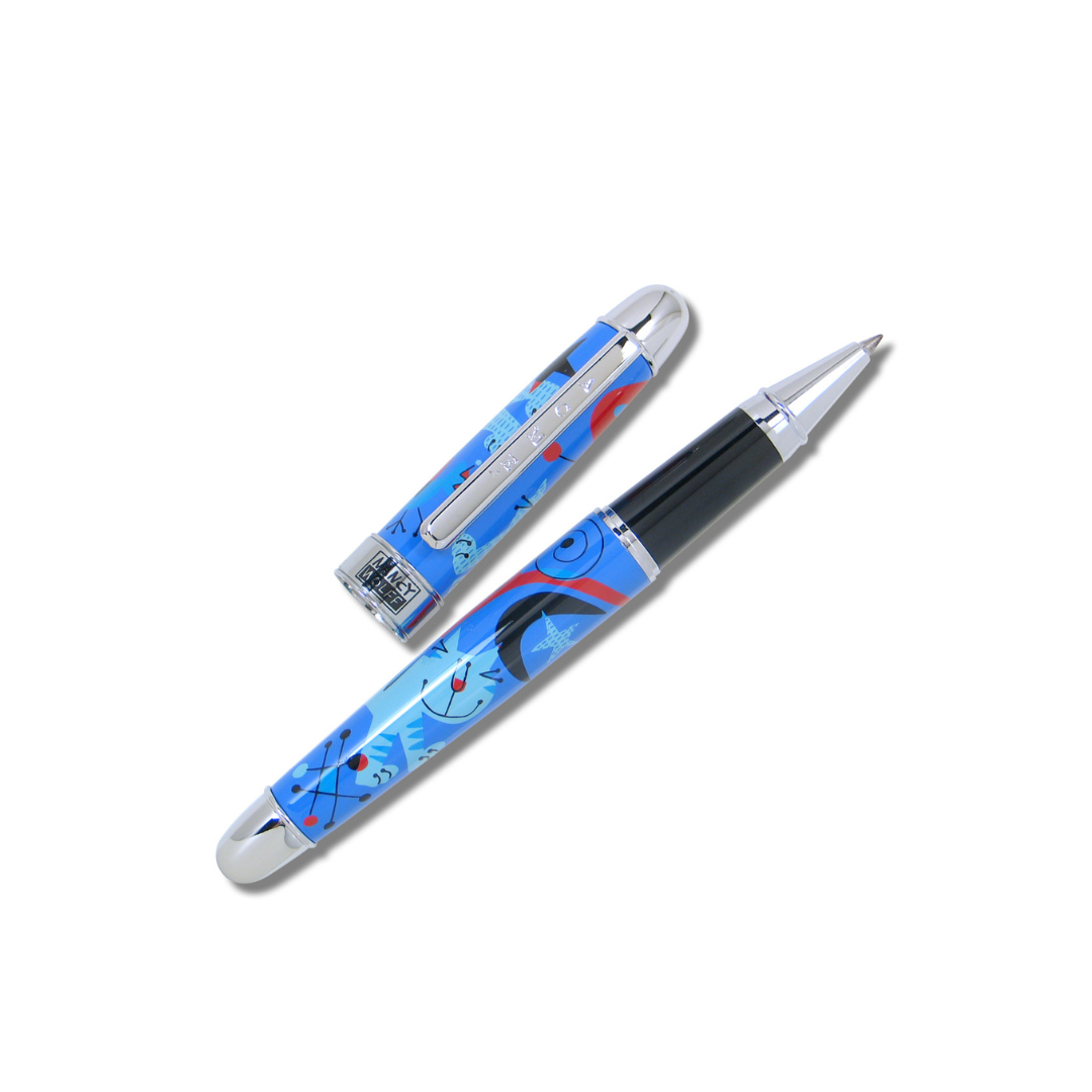 Acme Studio Rollerball Pen - Cats — writing at an angle