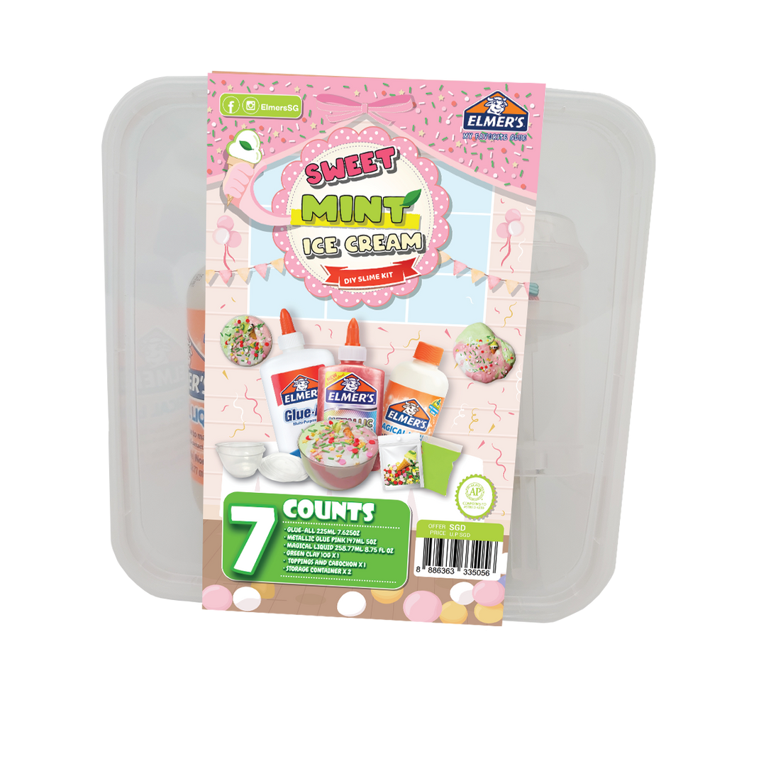 Elmer’s DIY Slime Kit - Sweet Mint Ice Cream — detail view